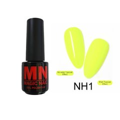 Неоновый гель-лак MagicNail Neon Gel 5 ml № NH1 (ярко-желтый)