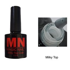 MagicNail Milky Top - молочный топ без липкого слоя, 7.5 мл.