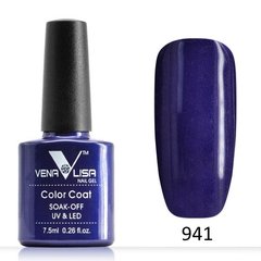 Гель-лак Venalisa (Canni) № 941 сине-фиолетовый с мелким шиммером 7.5 мл