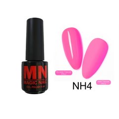 Неоновый гель-лак MagicNail Neon Gel 5 ml № NH4 (ярко-розовый)