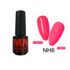 Неоновый гель-лак MagicNail Neon Gel 5 ml № NH6 (ярко-малиновый)
